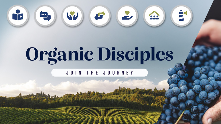 Keep Growing as an Organic Disciple logo