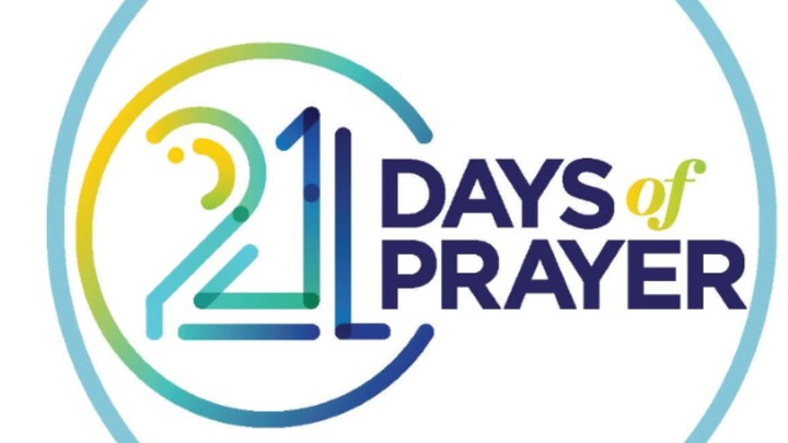 21 Days of Prayer August 1-21, 2019 logo image