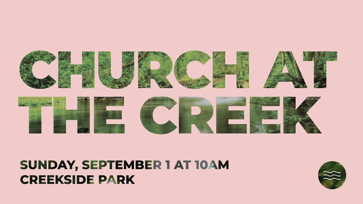 Church at the Creek - Baptism Sign Up! logo image