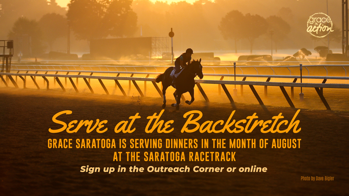Serving at the Saratoga Race Track Backstretch logo image