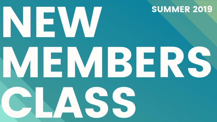 New Member Class - Summer 2019 logo image