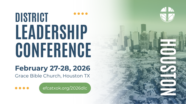 Save the Date: 2026 District Leadership Conference logo