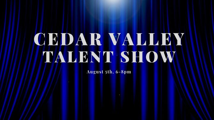 Cedar Valley Church Talent Show logo image