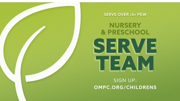 Nursery & Preschool Serve Team - 2025 logo