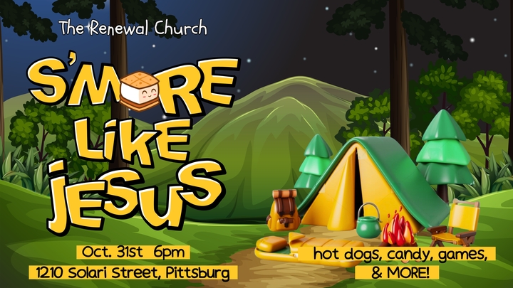 Harvest Night: S'MORE like Jesus logo