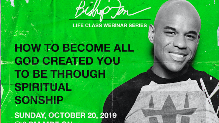 How to Become All God Created You to Be Through Spiritual Sonship Webinar logo image