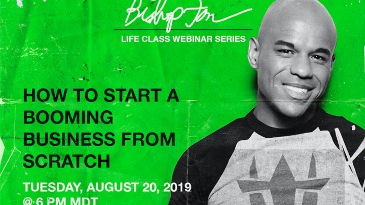 How to Start a Booming Business from Scratch Webinar logo image