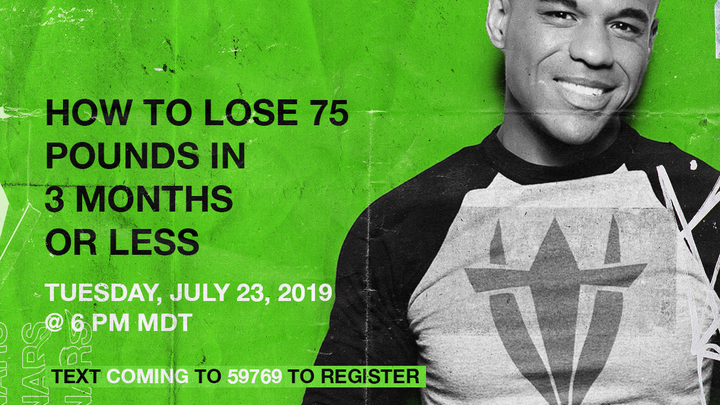 How to Lose 75 Pounds in 3 Months or Less Webinar logo image