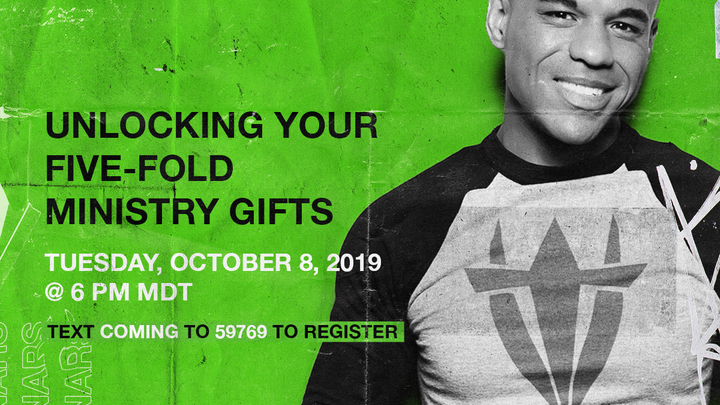 Unlocking Your Five-Fold Ministry Gifts Webinar logo image