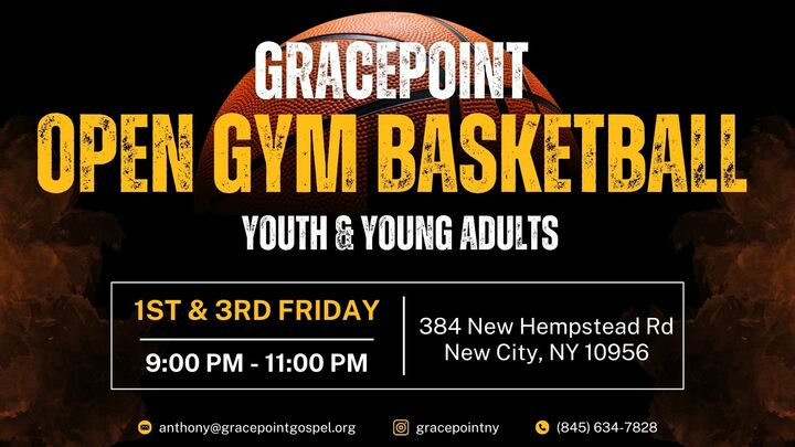 Open Gym Basketball - Youth & Young Adults logo