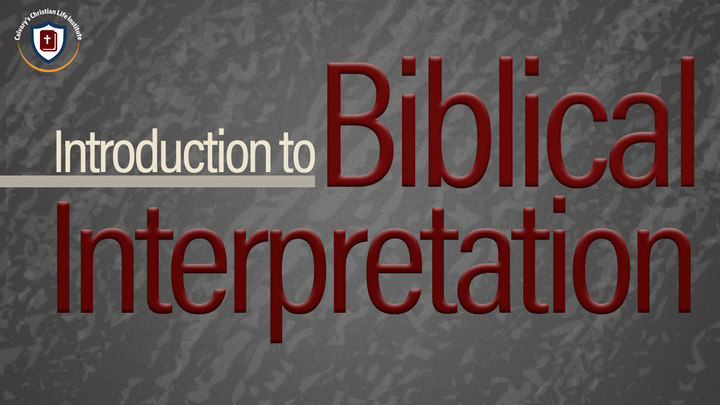 Introduction to Biblical Interpretation logo image