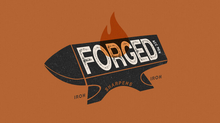 FORGED Men's Ministry  logo
