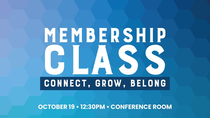 New Hope Membership Class - October 19th, 2025 logo