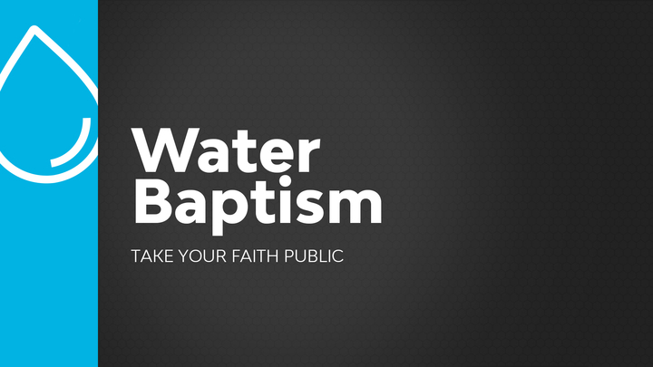 Water Baptism (September) logo image