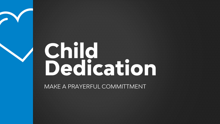 Child Dedication logo image