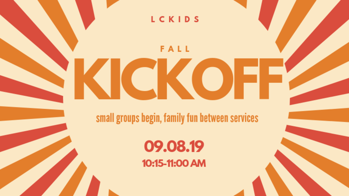 LC Kids Fall Kick-Off logo image