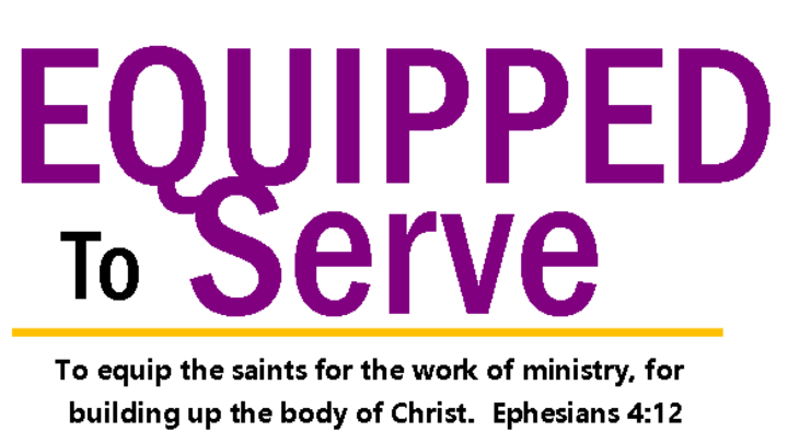 Equipped to Serve logo image