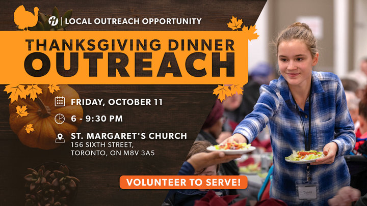Serving at the Thanksgiving Outreach logo image