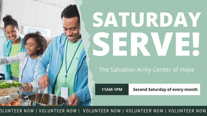 2nd Saturday Service Project @ The Salvation Army logo