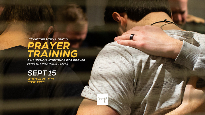 Prayer Ministry Training Masterclass logo image