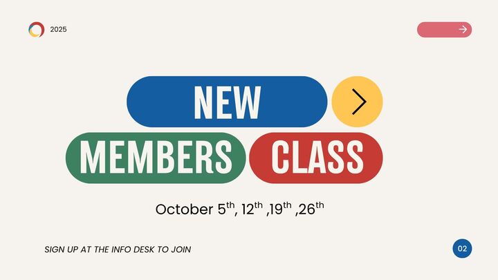 New Members Class logo