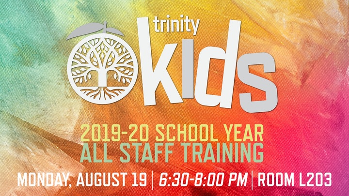 Trinity Kids All Staff Training logo image