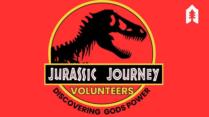 Jurassic Journey VBS 2025 Volunteers logo