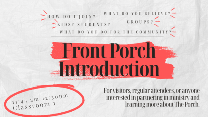 Front Porch Introduction logo