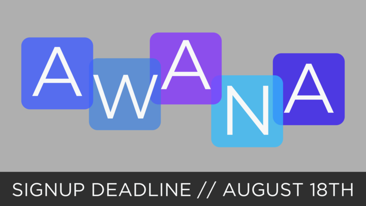 AWANA Registration 2019-2020 logo image
