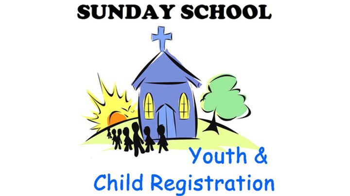2019-2020 Children & Youth Sunday School Registration logo image