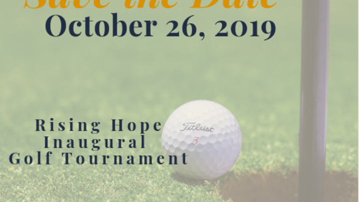 Rising Hope Golf Fundraiser logo image