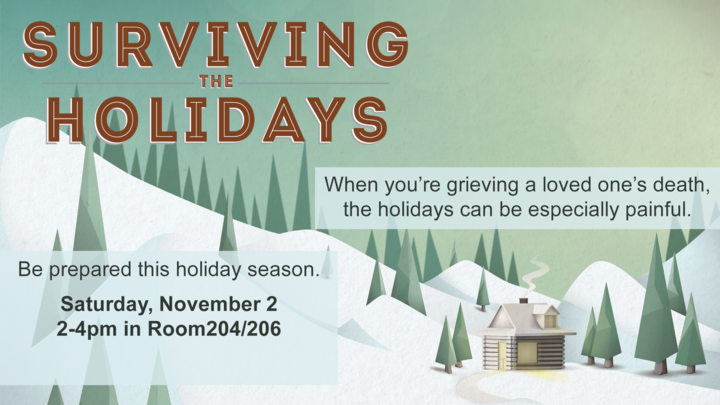 Grief Share Surviving the Holidays Seminar logo image