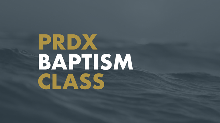Baptism Class - Fall 2019 logo image