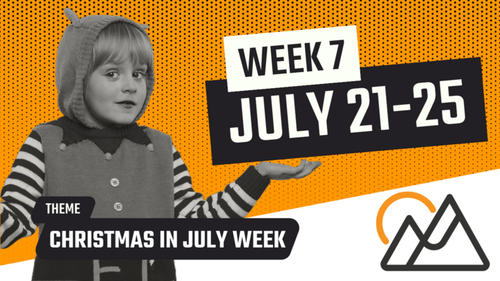 Week 7: July 21-25 Registration logo