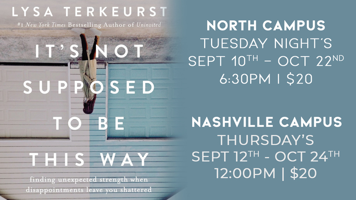 It's Not Supposed To Be This Way | Nashville Campus logo image