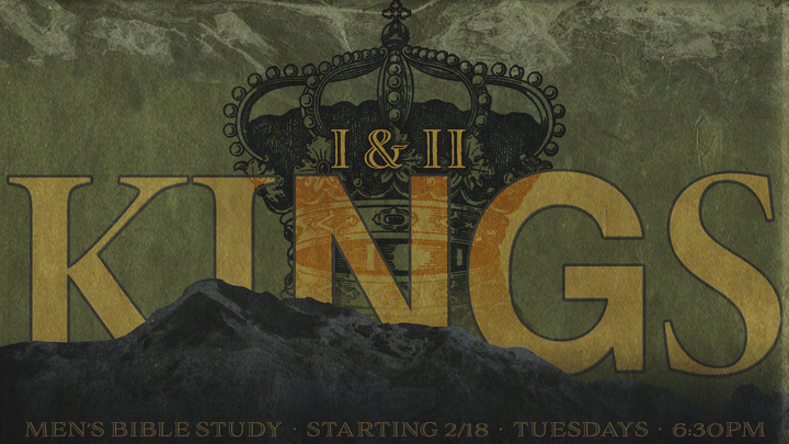 Men's Tuesday Night Study- 1st & 2nd Kings logo