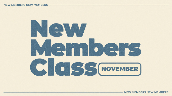New Members Class - November logo