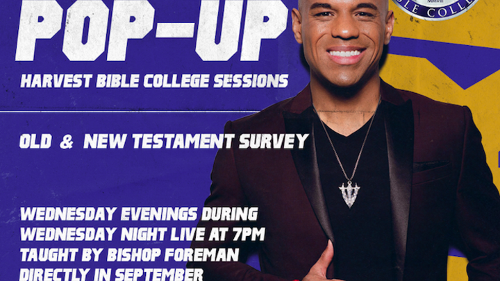 Pop-Up Harvest Bible College Sessions logo image