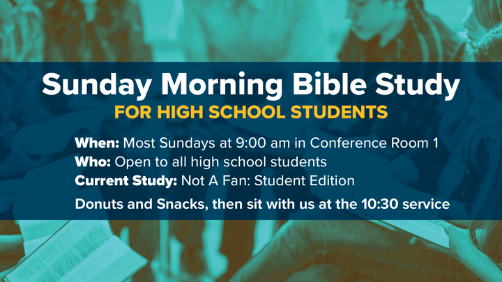 High School Sunday Bible Study logo