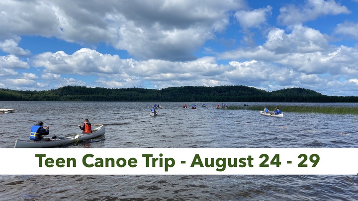 Teen Canoe Trip - 13-18 year olds logo