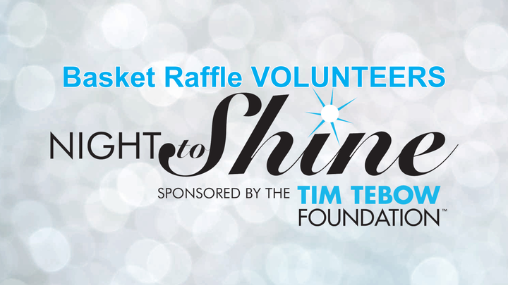 BASKET RAFFLE VOLUNTEERS - Night to Shine logo image