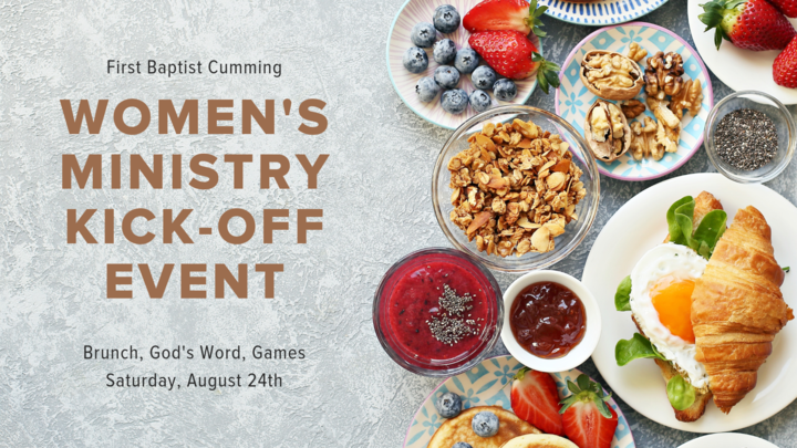 Women's Ministry Kick-Off Event logo image