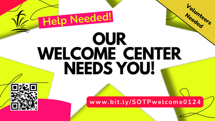 Welcome Center - Help Needed logo