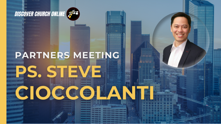 Partners Meeting with Pastor Steve Cioccolanti in Tacoma, WA logo