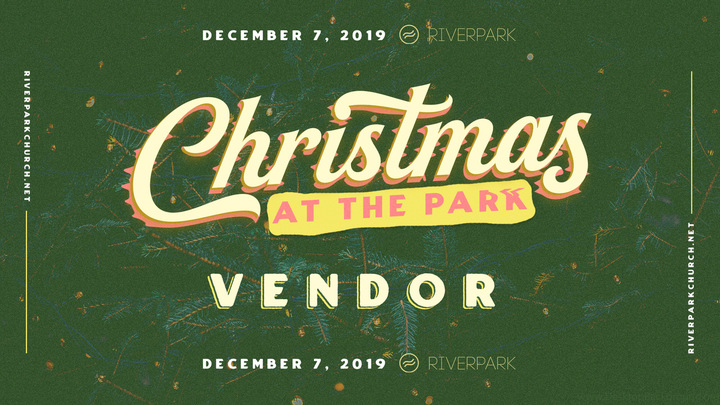 Christmas at the Park Vendor Registration 2019 logo image