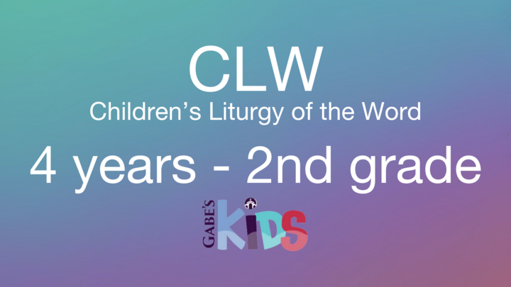 2025-2026 Children's Liturgy of the Word for Weekend Masses logo
