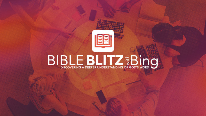 Bible Blitz with Bing logo image