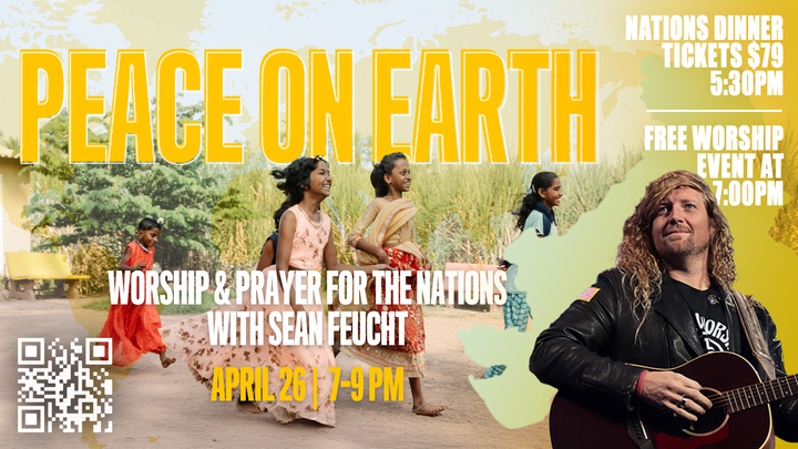 Peace on Earth with Sean Feucht logo