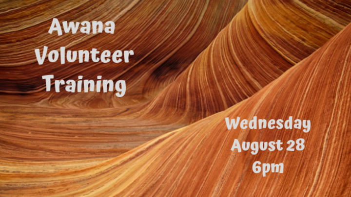 Awana Volunteer Training logo image