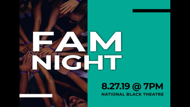 August 2019 FAM Night logo image